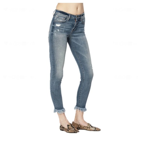 NWT Etienne Marcel Stone Raw Hem Skinny Jeans EM2075